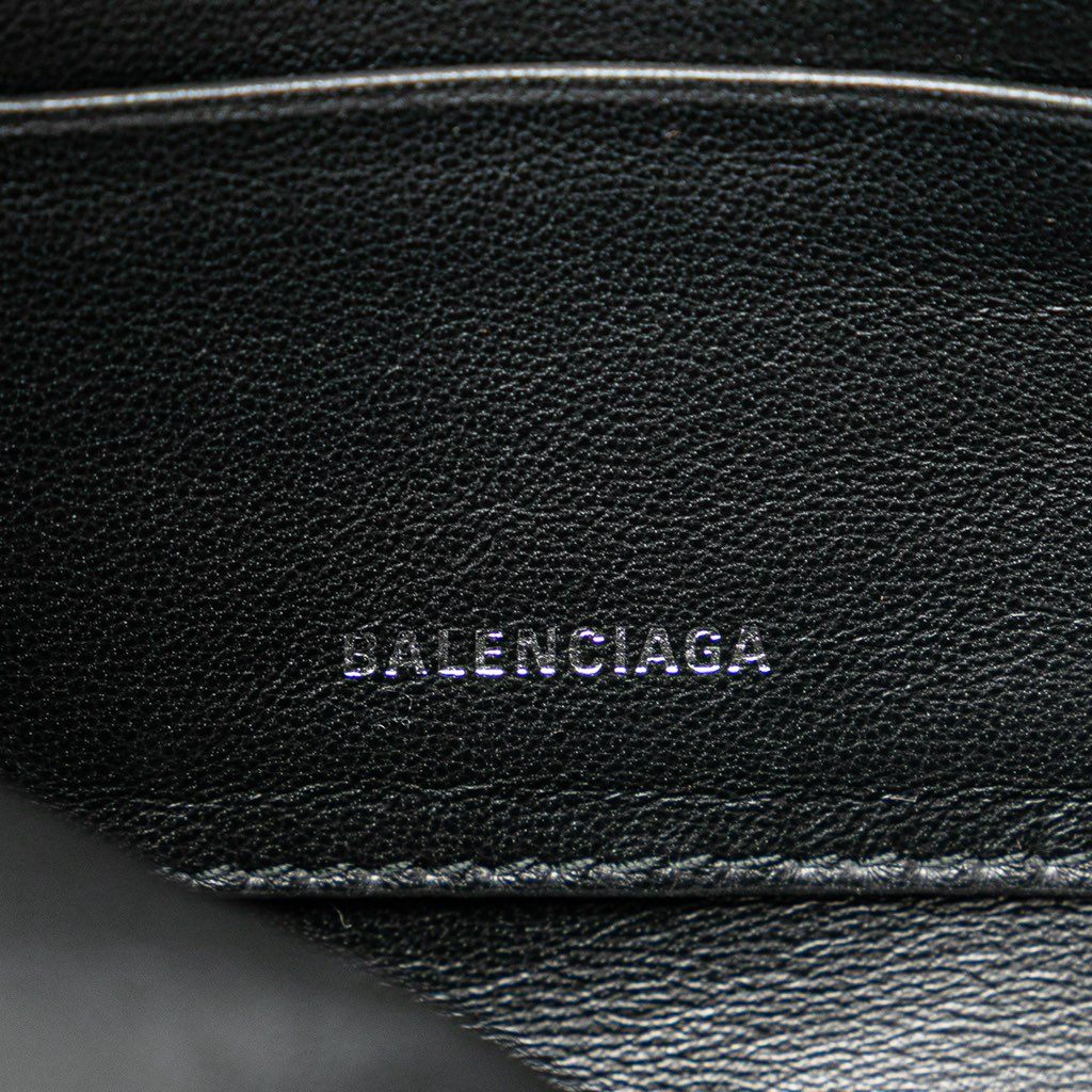 Balenciaga Medium Leather Triangle Clutch - 5