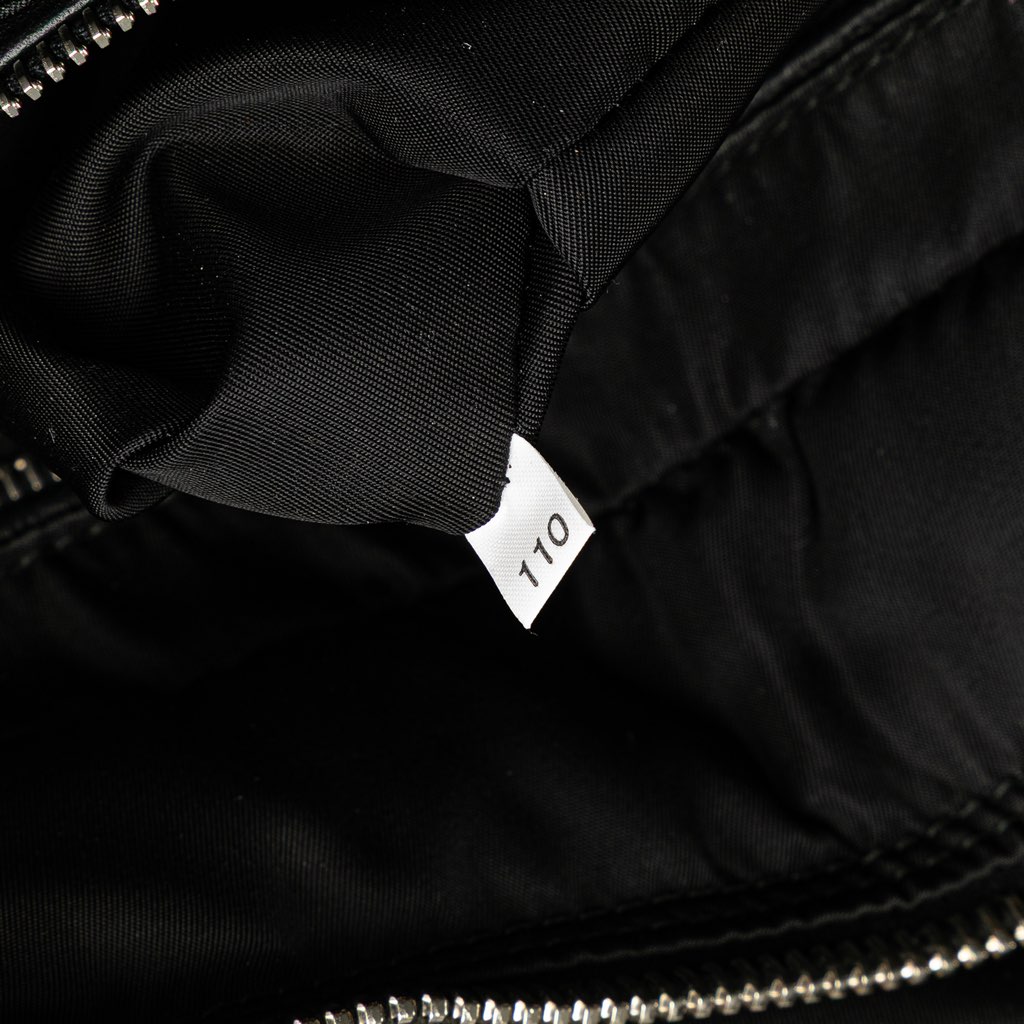 Prada Tessuto Leopard Print Reversible Satchel - Detail 2