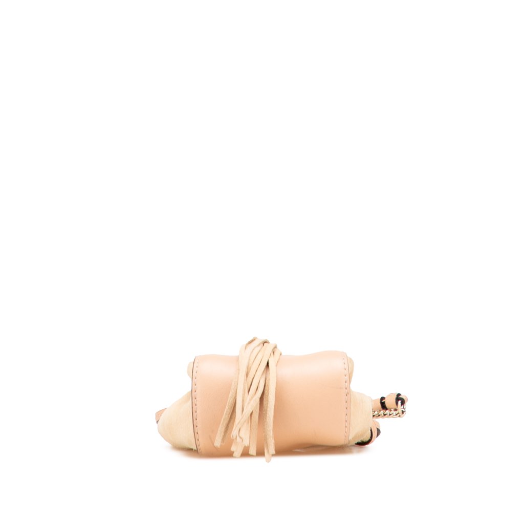 Chloé Mini Leather and Suede Sac Fringe Crossbody - Image 6