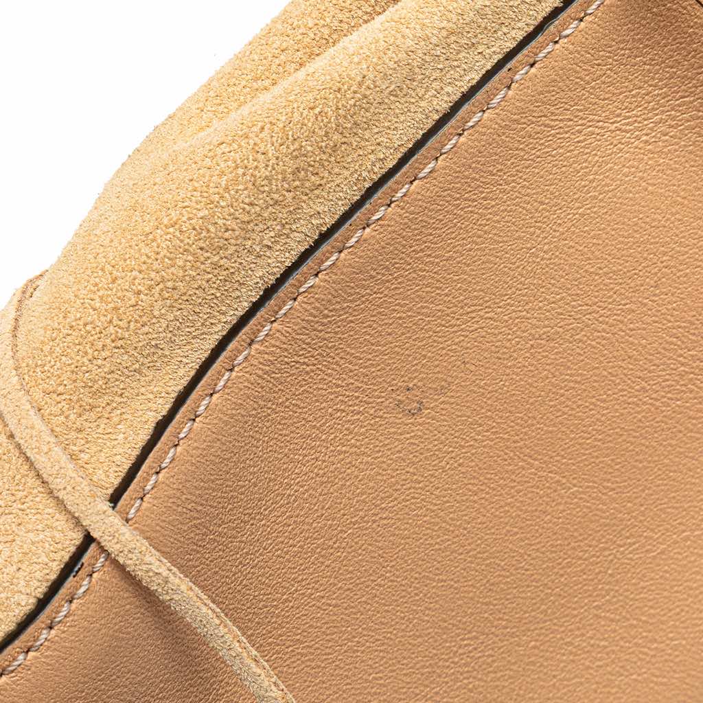 Chloé Mini Leather and Suede Sac Fringe Crossbody - Detail 1