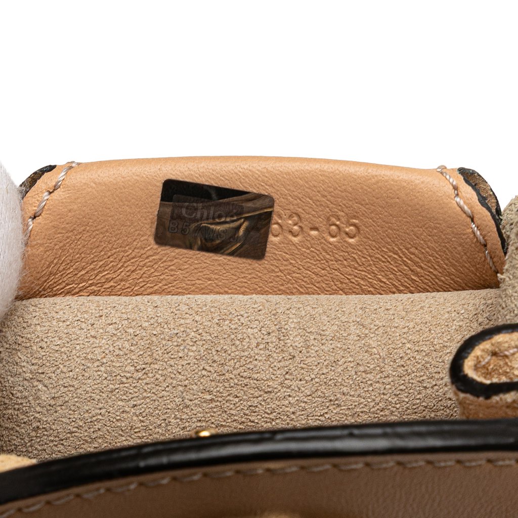 Chloé Mini Leather and Suede Sac Fringe Crossbody - Detail 2