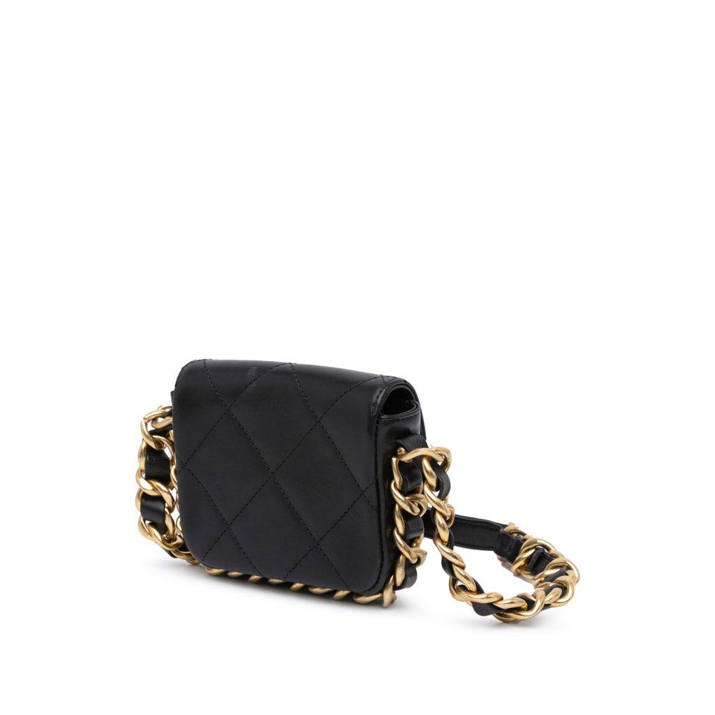 Chanel Mini Quilted Calfskin Framing Chain Flap - 2