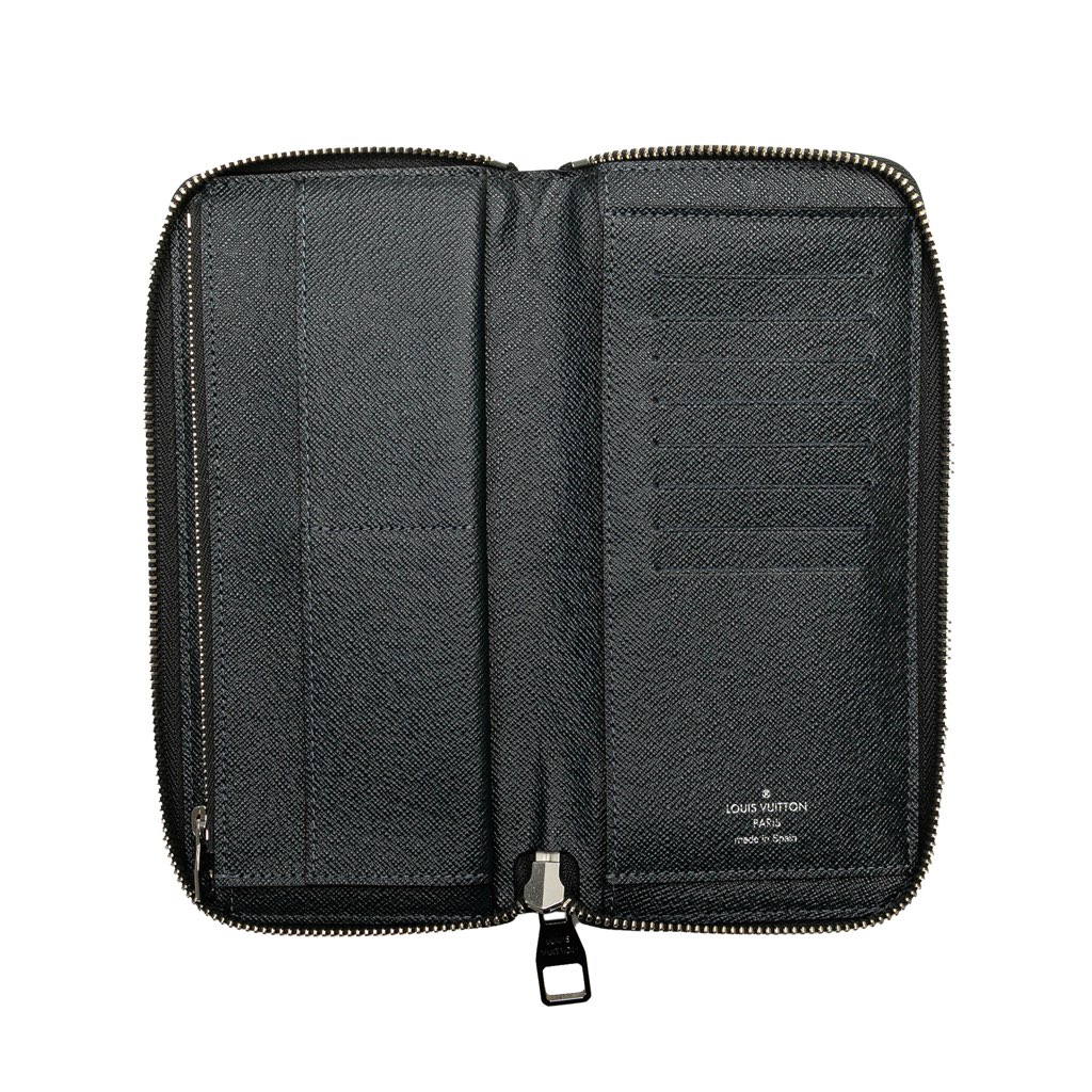 Louis Vuitton Monogram Cobalt Striped Vertical Zippy Wallet - 4