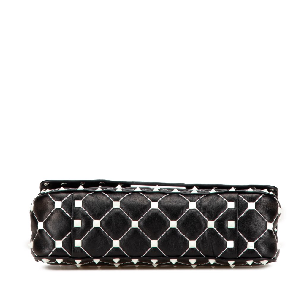 Valentino Small Lambskin Free Rockstud Spike Satchel - 3