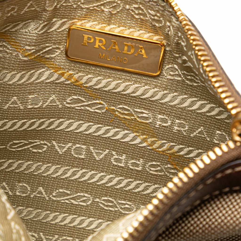 Prada Canvas Logo Pouch - 5