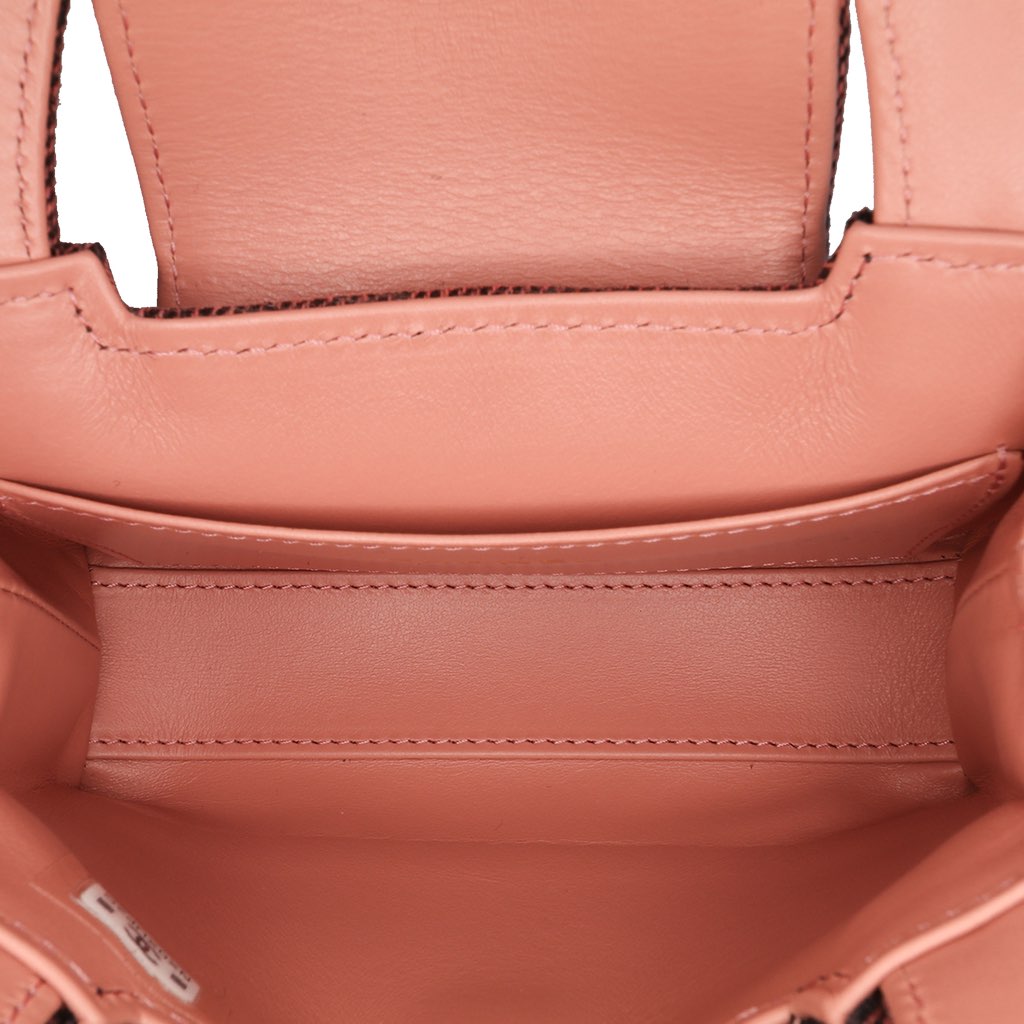 Chanel Nano Quilted Denim Kelly Shopper Bag - 4