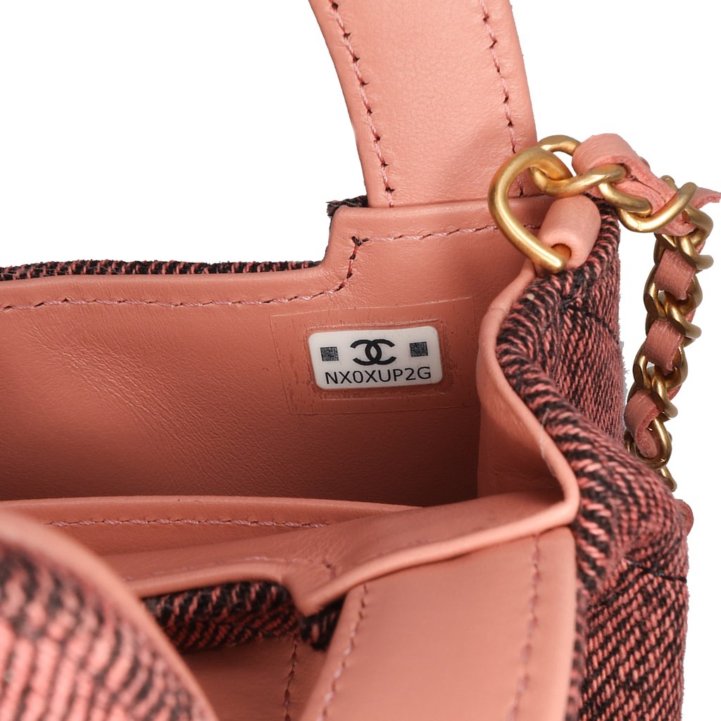 Chanel Nano Quilted Denim Kelly Shopper Bag - 5