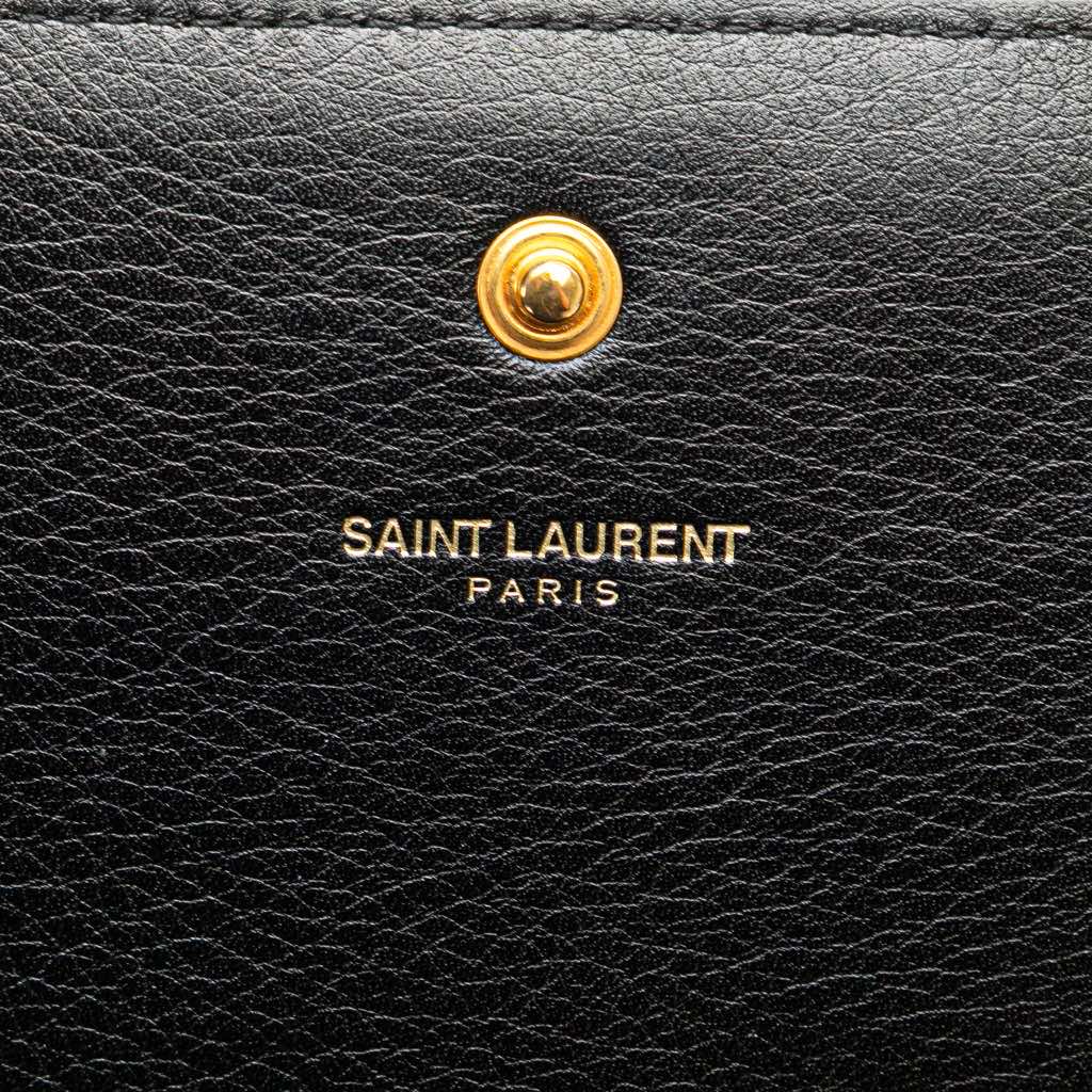 Saint Laurent Leather Moon and Star Monogram Kate Wallet On Chain - Detail 1