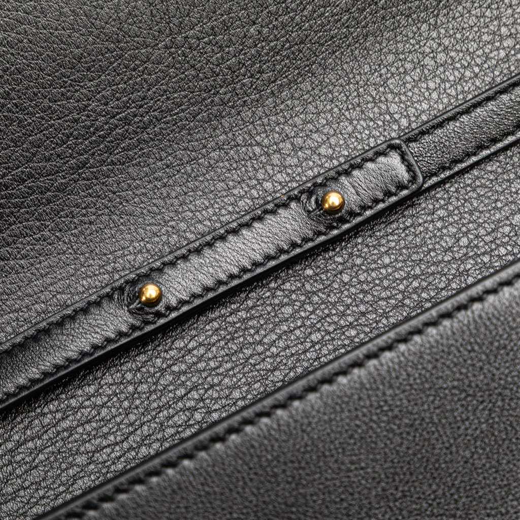 Saint Laurent Leather Moon and Star Monogram Kate Wallet On Chain - Image 11