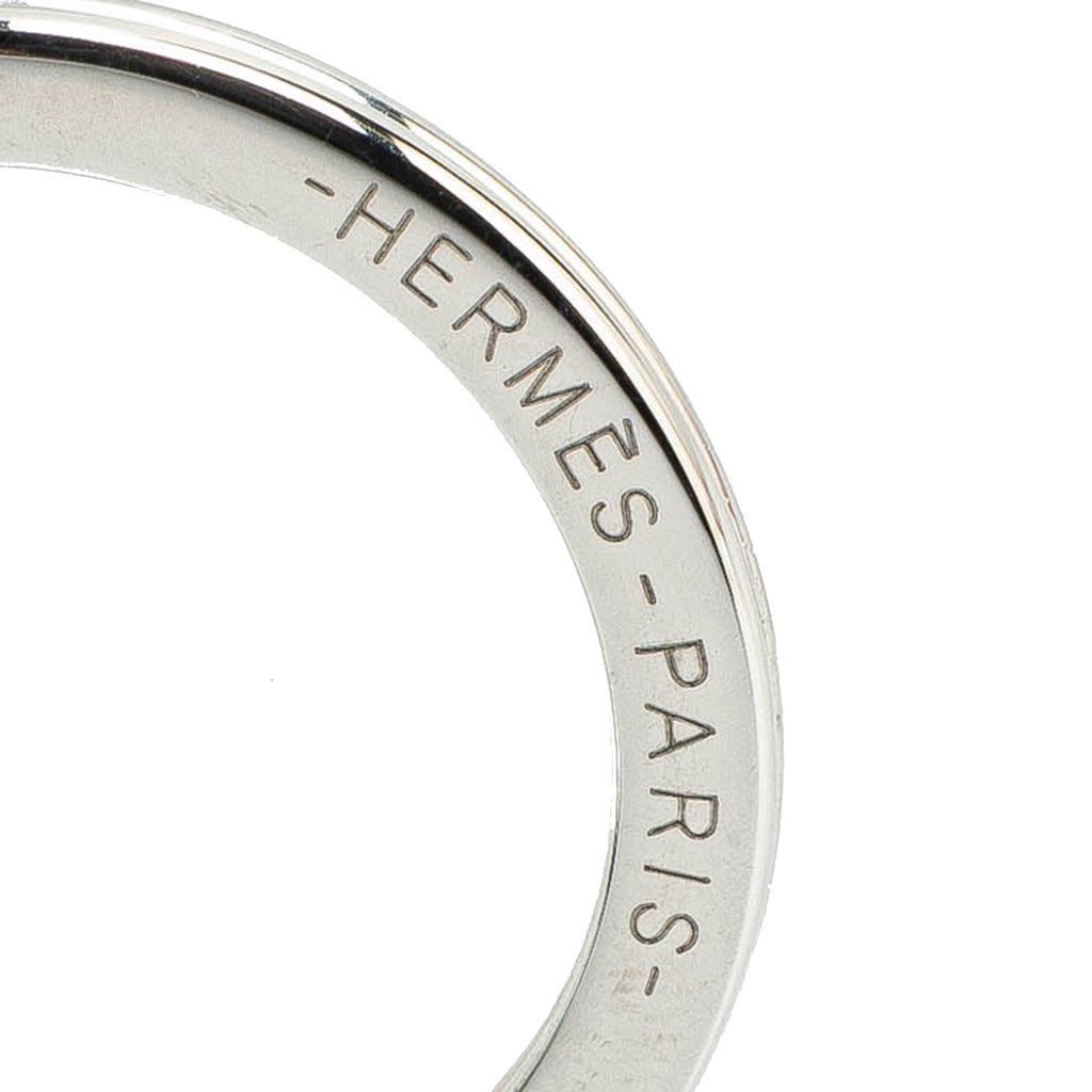 Hermès Lambskin Carmen Uno Dos Key Ring - 3