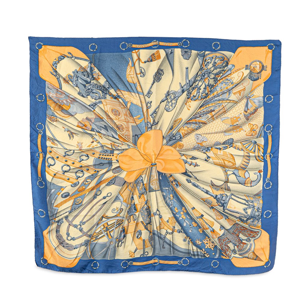 Hermès Soleil de Soie Silk Scarf