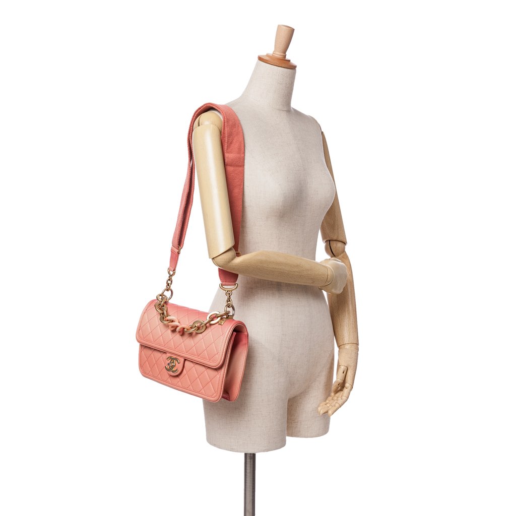 Chanel Medium Quilted Caviar Sunset On The Sea Flap - Image 12