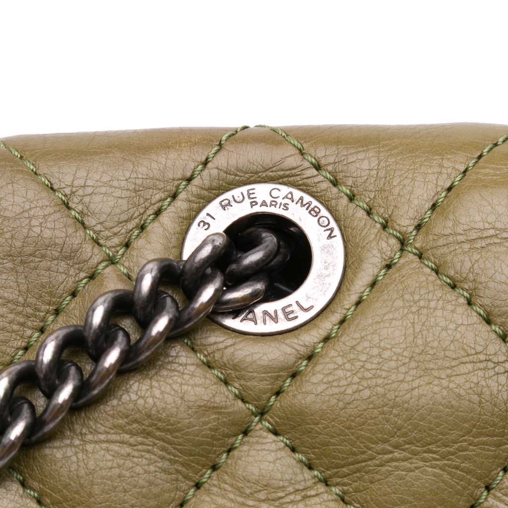 Chanel Medium Quilted Calfskin Casual Riviera Flap - Image 13