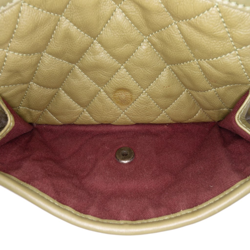 Chanel Medium Quilted Calfskin Casual Riviera Flap - Detail 2