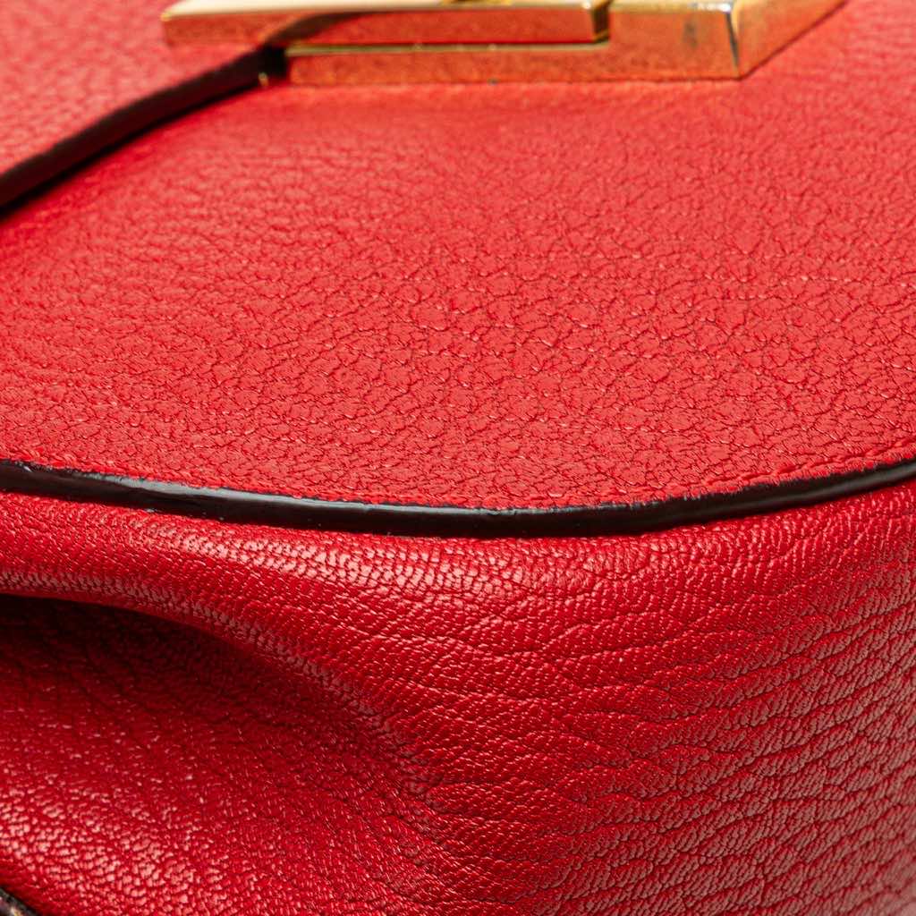 Chloé Small Leather Drew Crossbody - Image 10