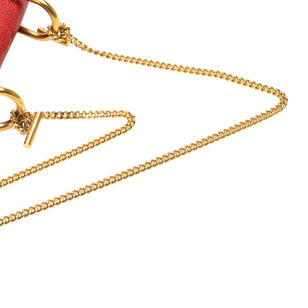 Chloé Small Leather Drew Crossbody - Image 12