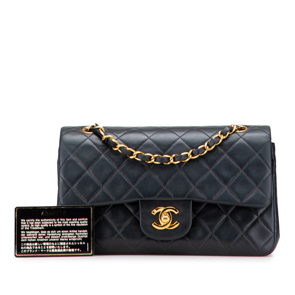 Chanel Small Classic Lambskin Double Flap - Image 18