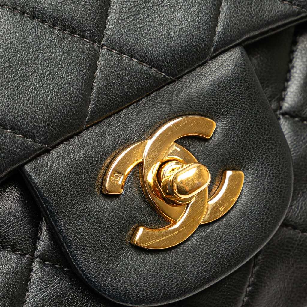 Chanel Small Classic Lambskin Double Flap - Image 11