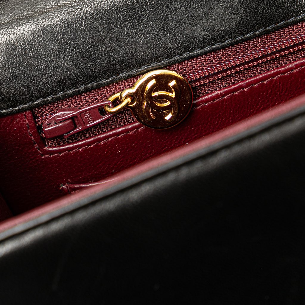 Chanel CC Patent Snake Chain Flap - Image 10