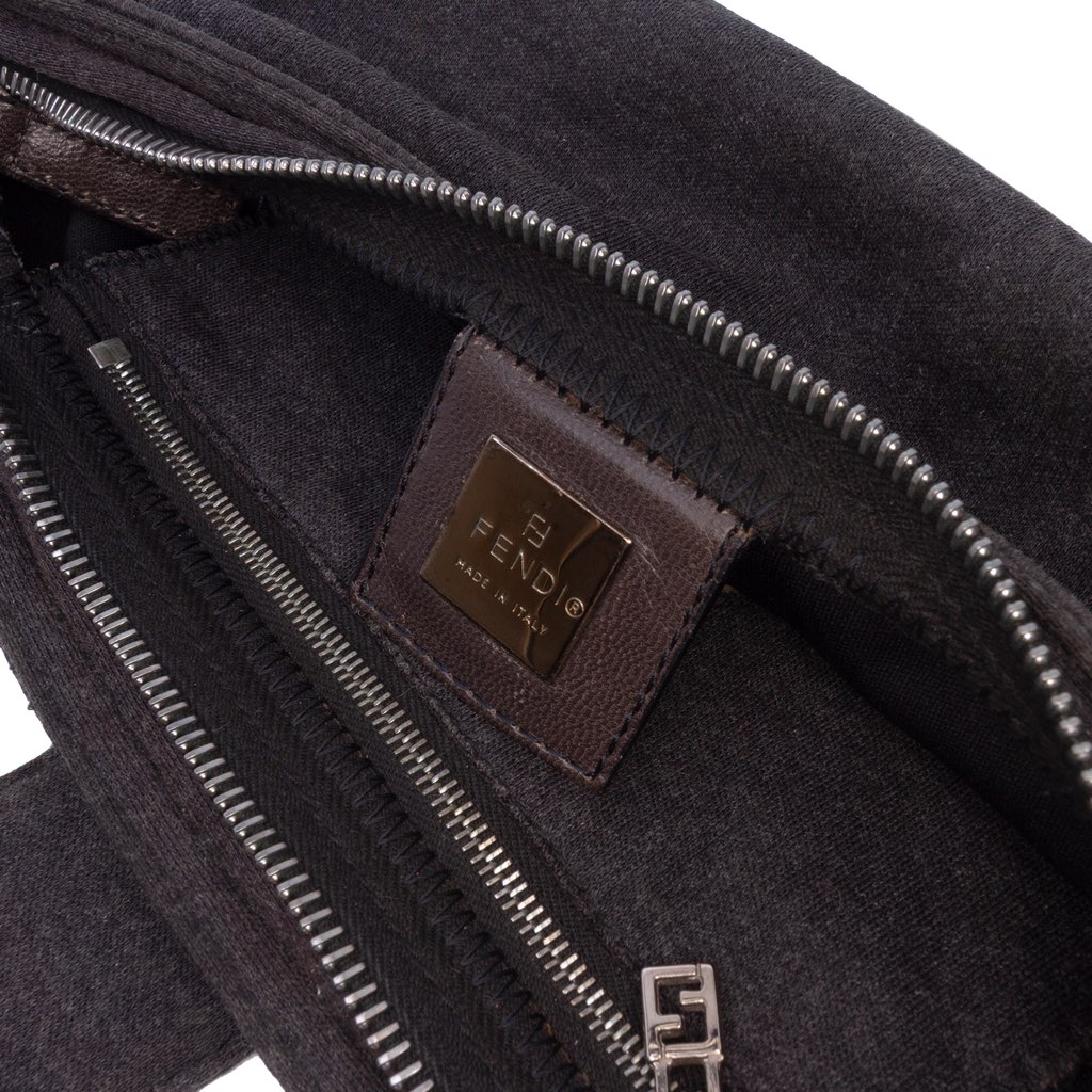 Fendi Jersey Baguette Crossbody - 5