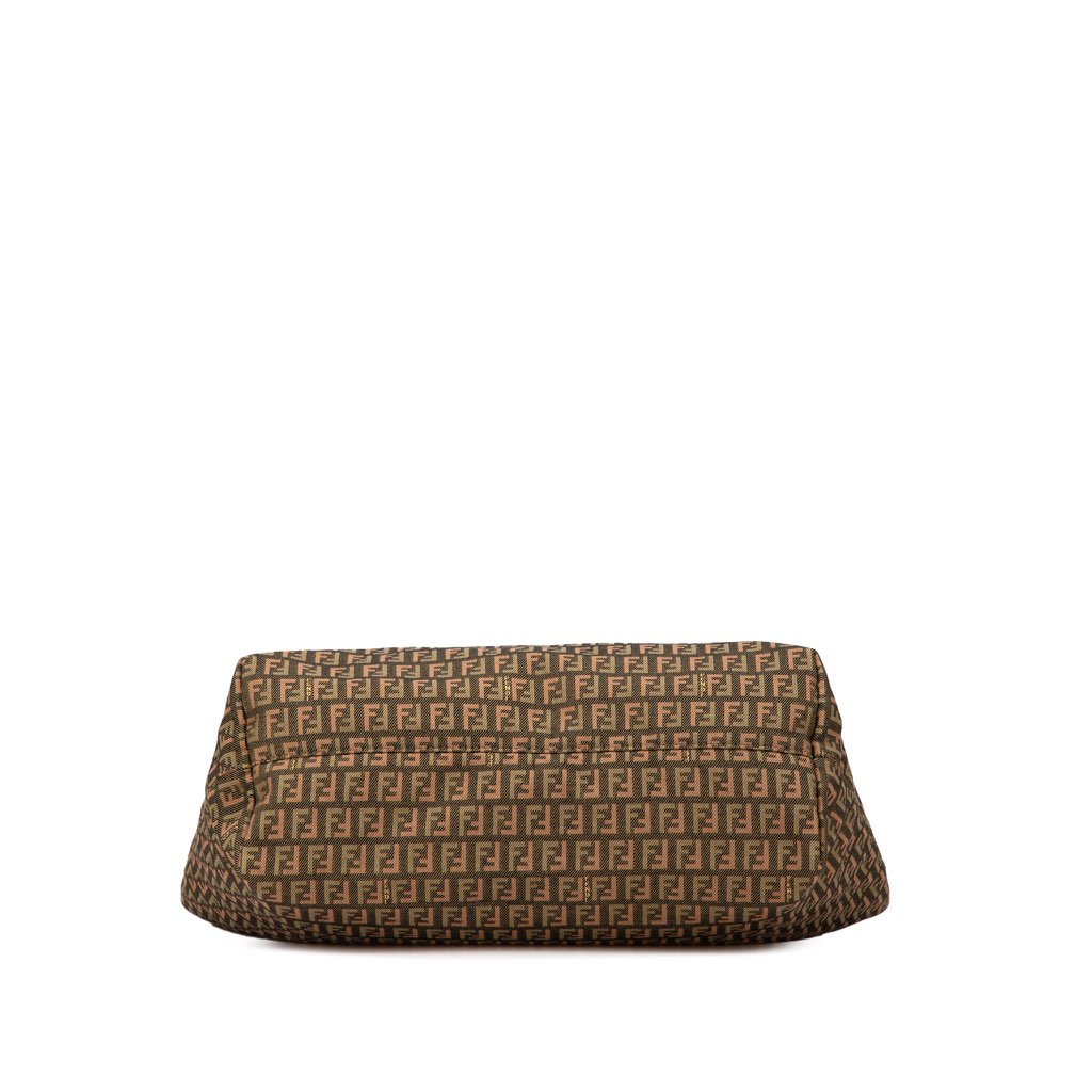 Fendi Large Zucchino Canvas Tote - Image 6