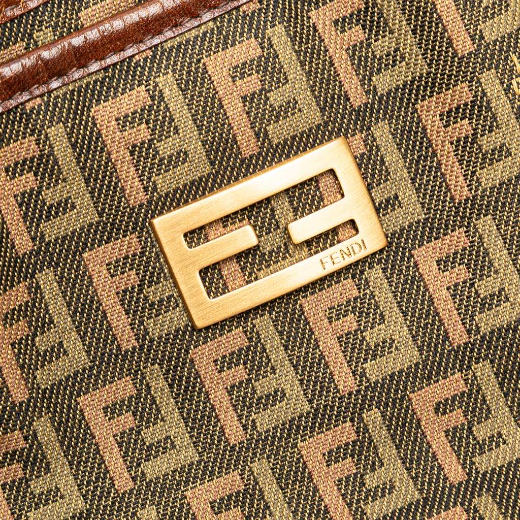 Fendi Large Zucchino Canvas Tote - Detail 2