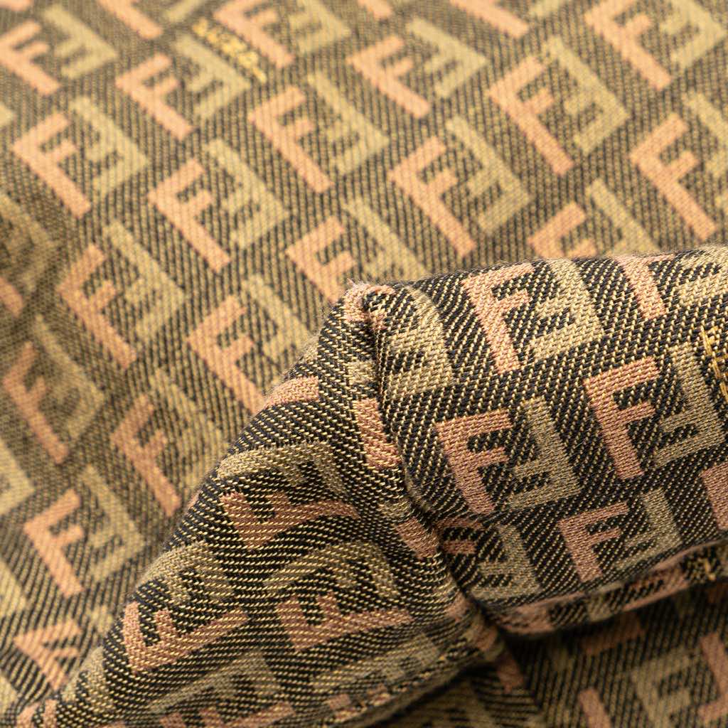 Fendi Large Zucchino Canvas Tote - Image 10