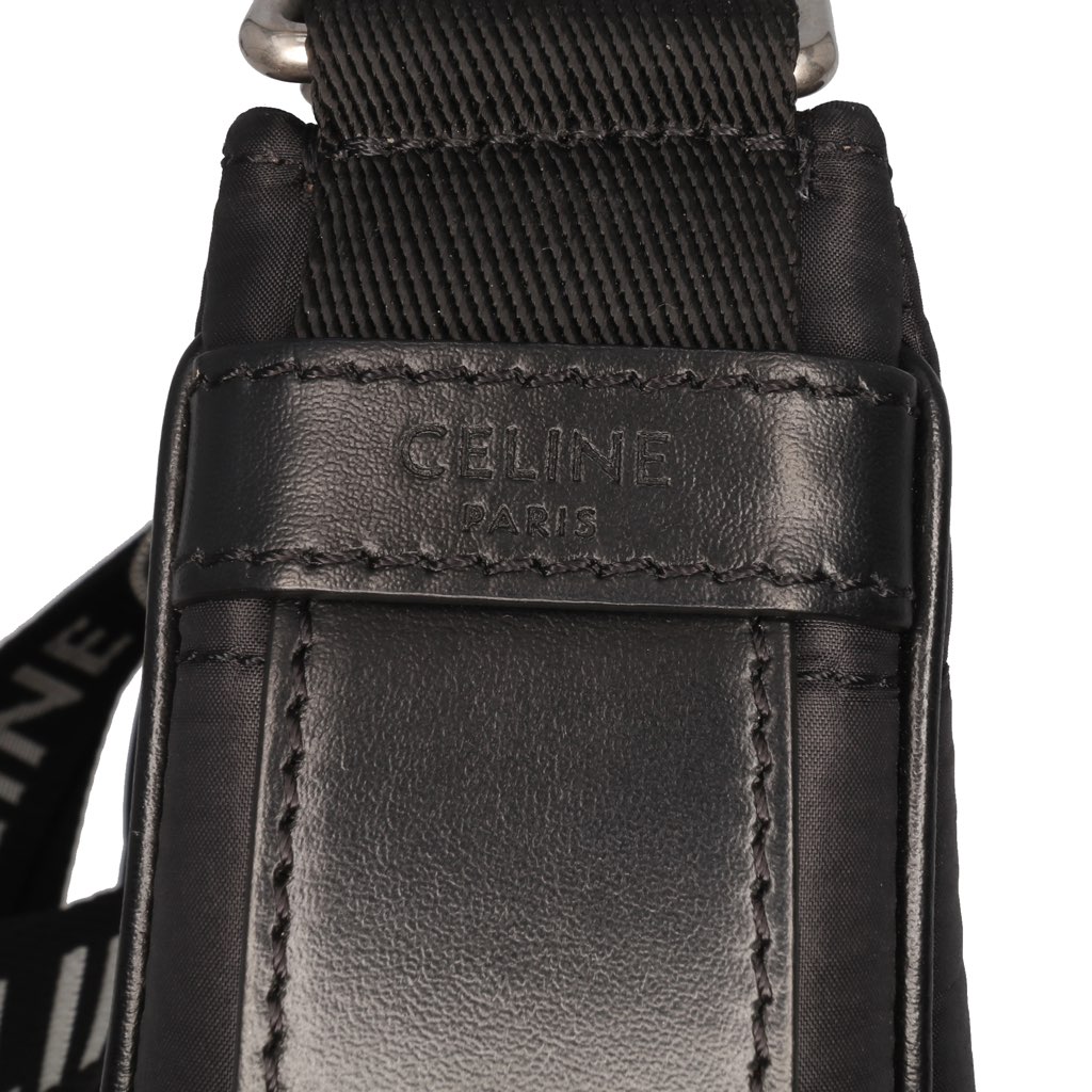 Celine Nylon Ava Shoulder Bag - Side view