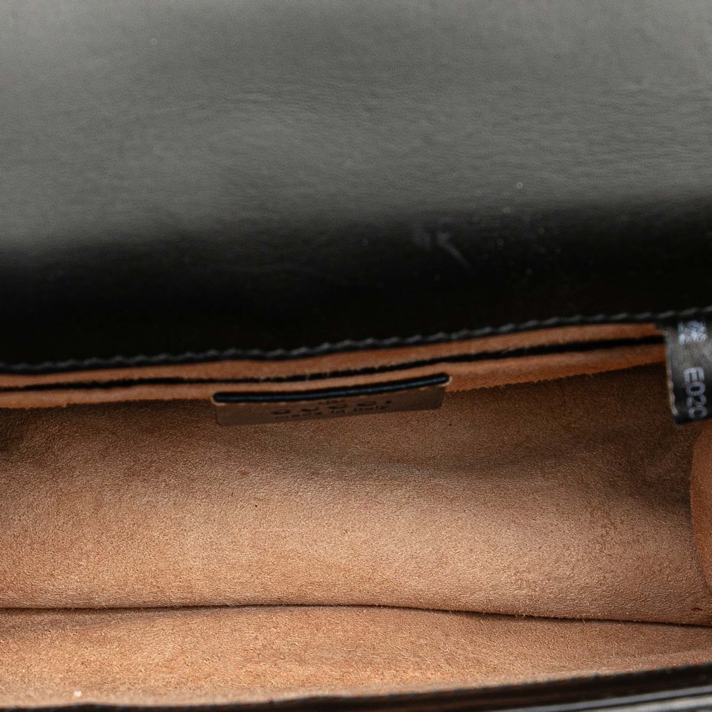 Gucci Mini Leather Web Sylvie Chain Crossbody - 4