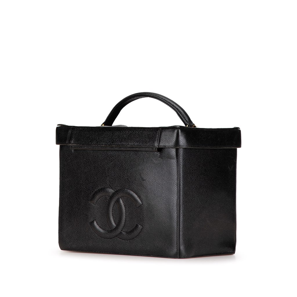 Chanel CC Caviar Vanity Case - 2