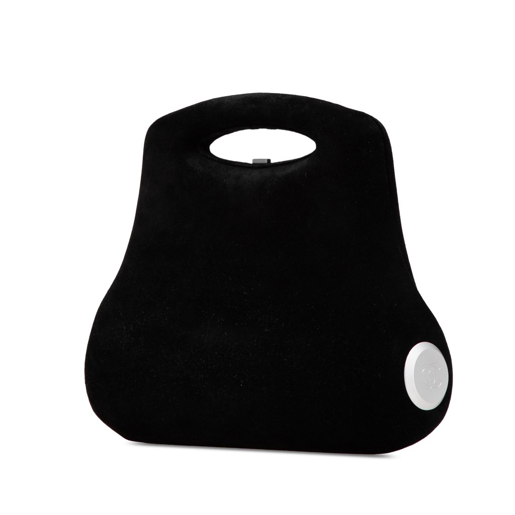 Chanel Suede Millennium 2005 Hard Case Hip Bag - 2