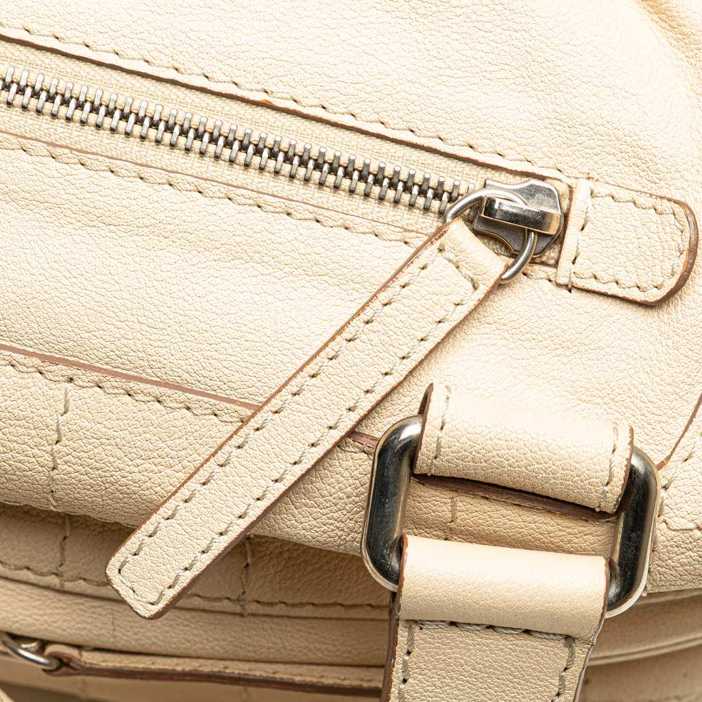 Chanel Goatskin Square Stitch Essential Bowler - Detail 2