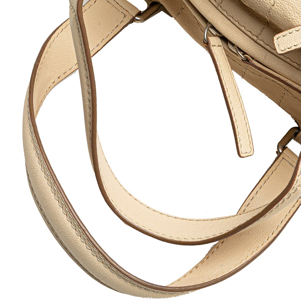 Chanel Goatskin Square Stitch Essential Bowler - Image 12