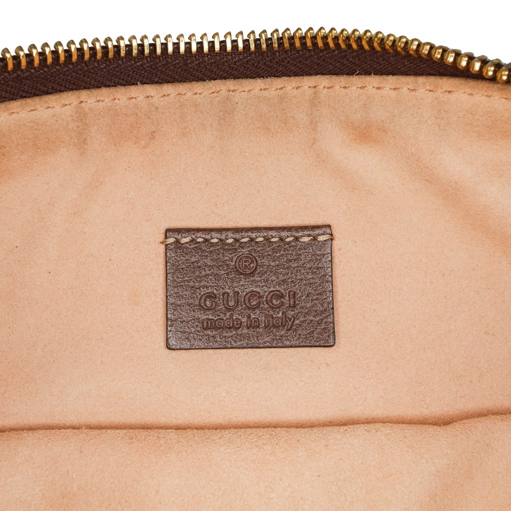 Gucci Large GG Supreme Ophidia Web Clutch - 5