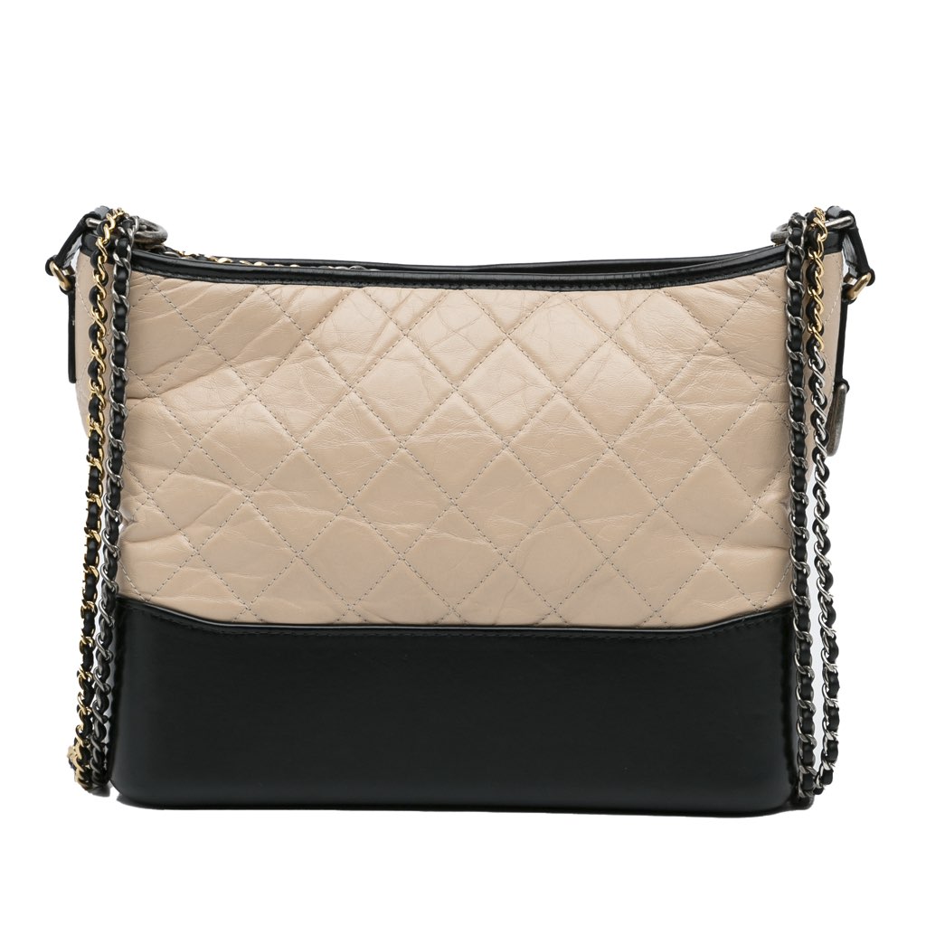 Chanel Medium Bicolor Lambskin Gabrielle Crossbody - 3