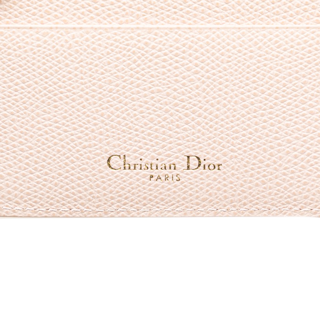 Dior Grained Calfskin Diorama Card Holder - Detail 1