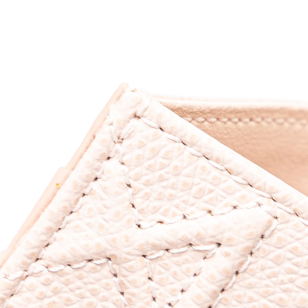 Dior Grained Calfskin Diorama Card Holder - Detail 2