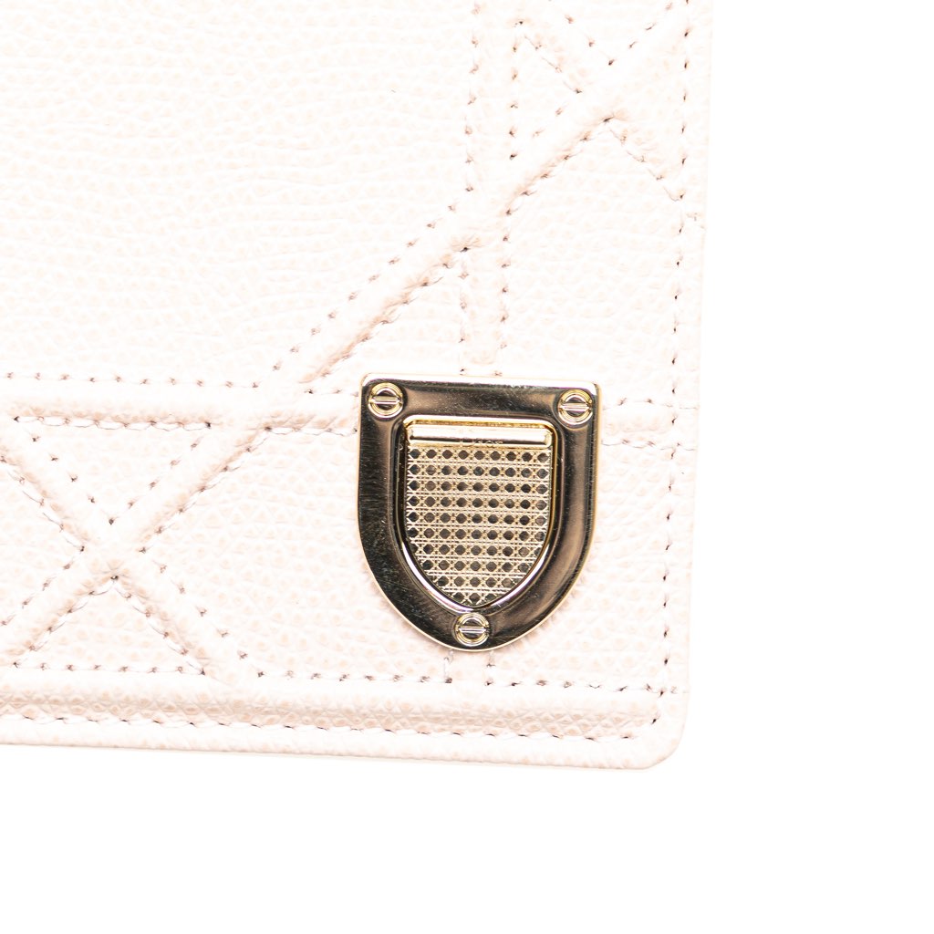 Dior Grained Calfskin Diorama Card Holder - Image 12