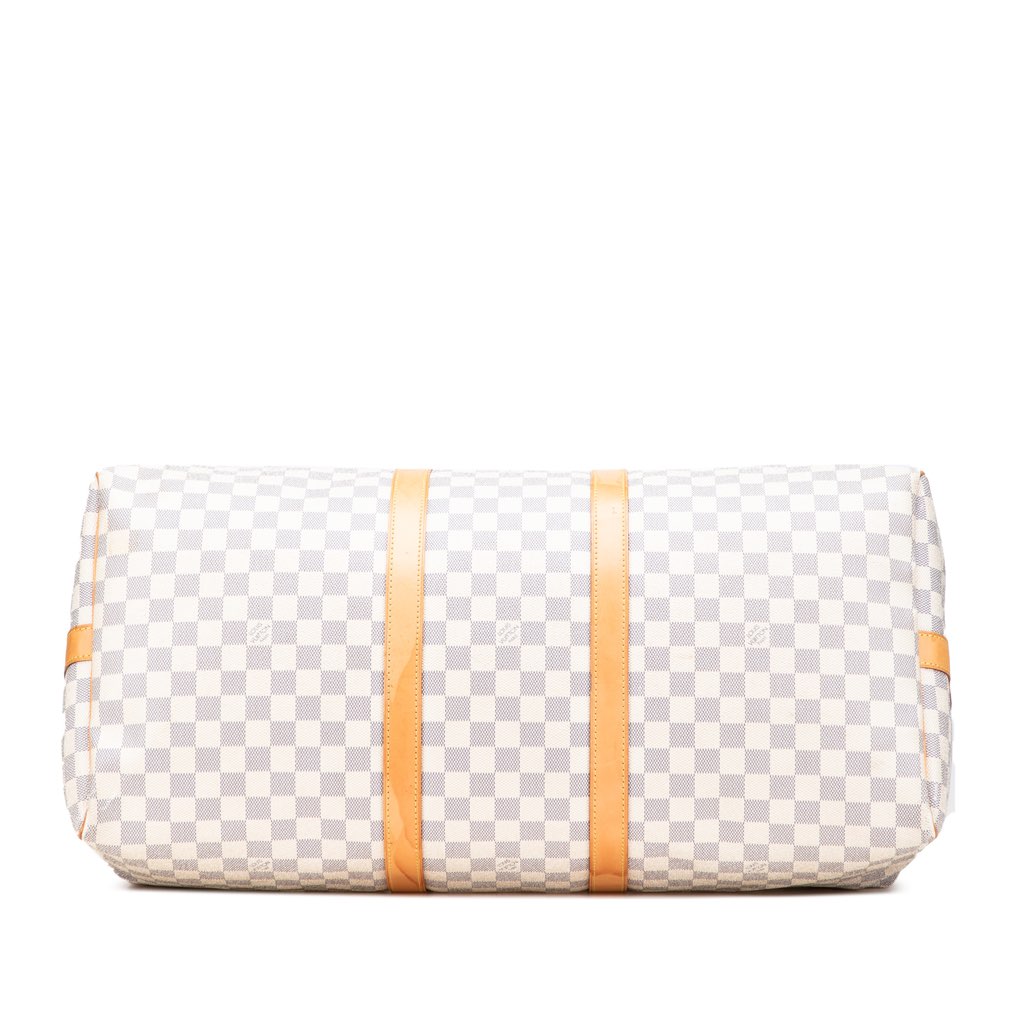 Louis Vuitton Damier Azur Keepall Bandouliere 55 - Image 6
