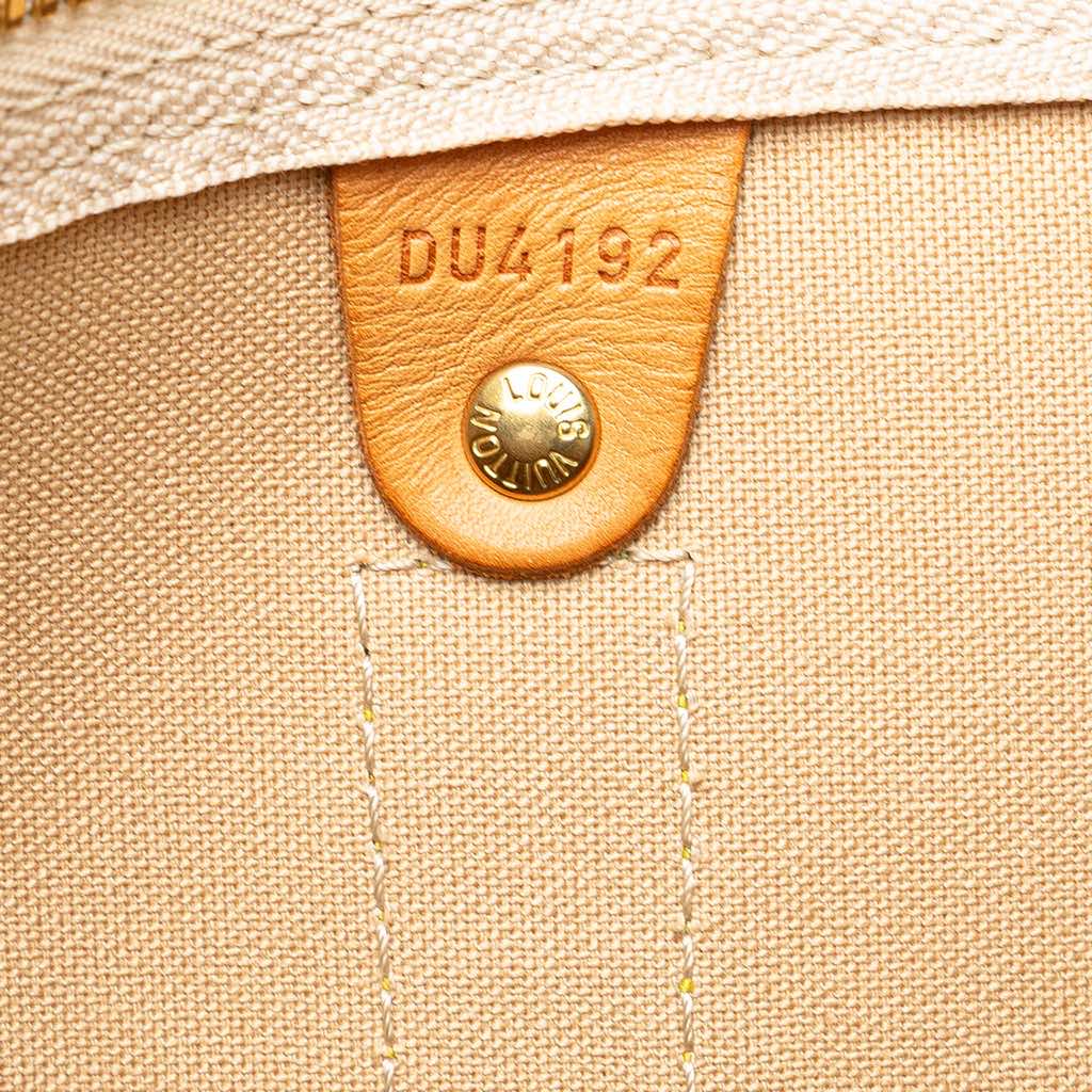Louis Vuitton Damier Azur Keepall Bandouliere 55 - Detail 2