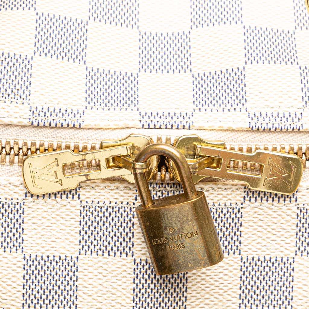 Louis Vuitton Damier Azur Keepall Bandouliere 55 - Image 11