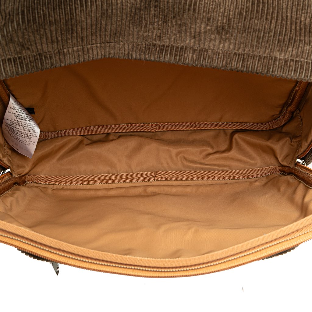 Gucci Childrens Interlocking G Corduroy Backpack - 4