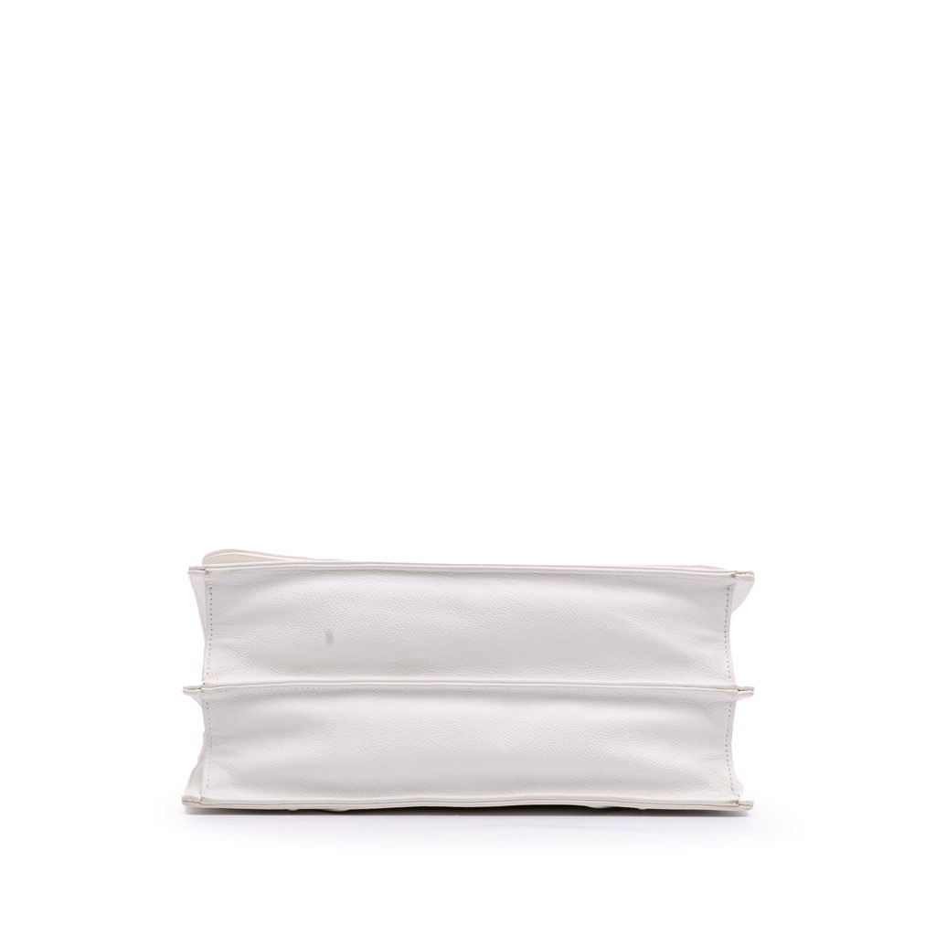 Dior Large Grained Calfskin Diorama Satchel - Image 6