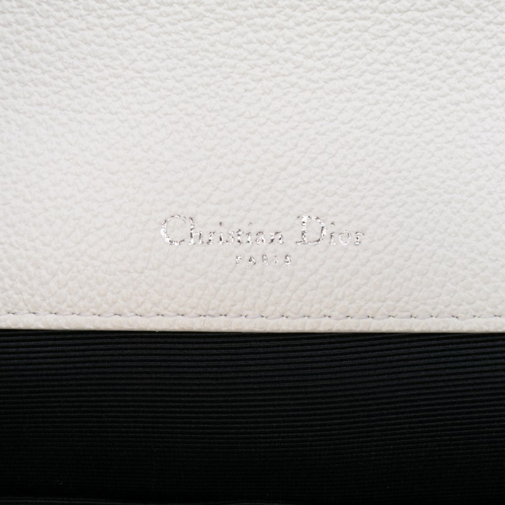 Dior Large Grained Calfskin Diorama Satchel - Side view