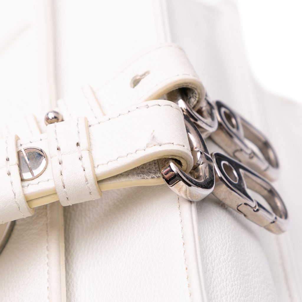 Dior Large Grained Calfskin Diorama Satchel - Image 12