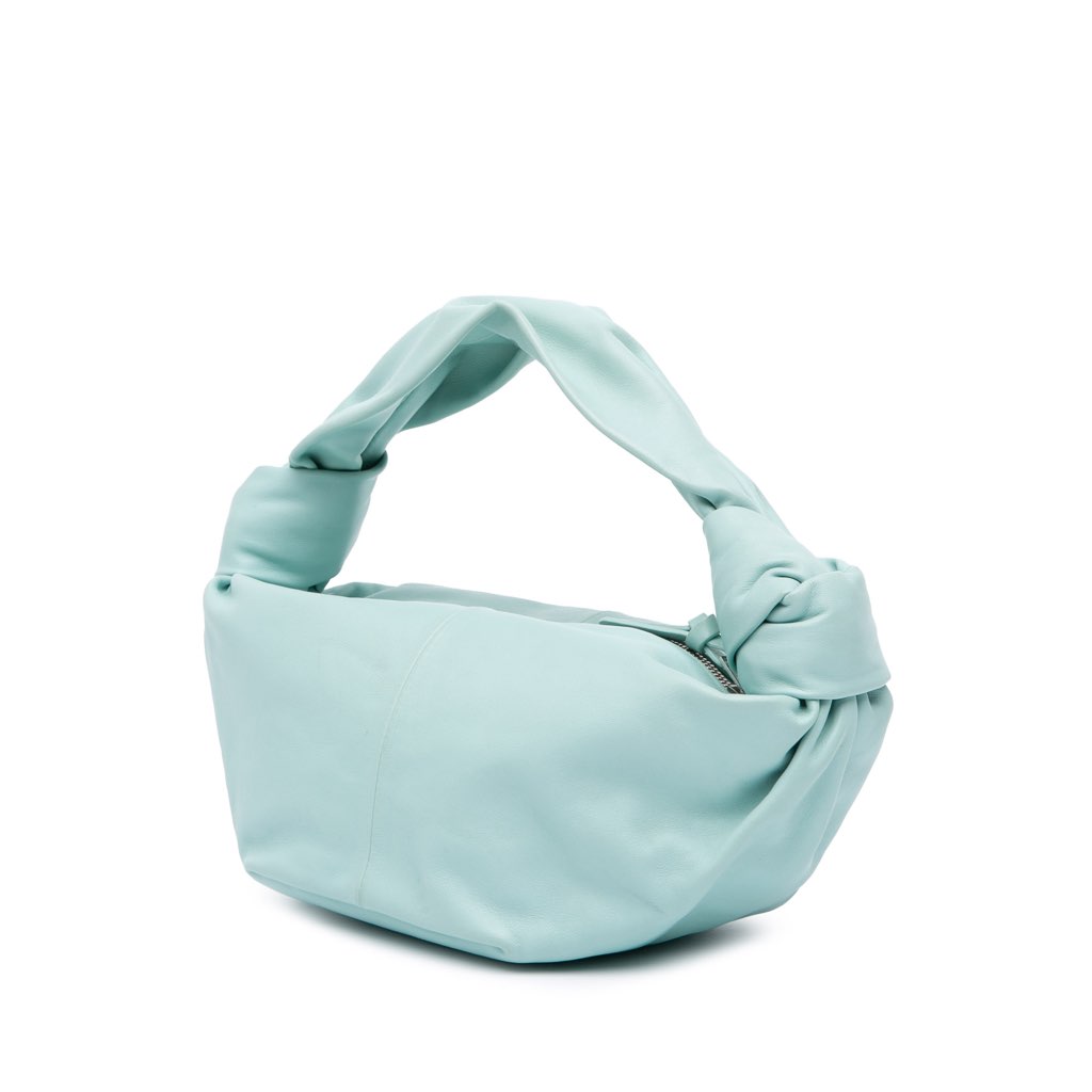 Bottega Veneta Mini Calfskin Double Knot Bag - Back view