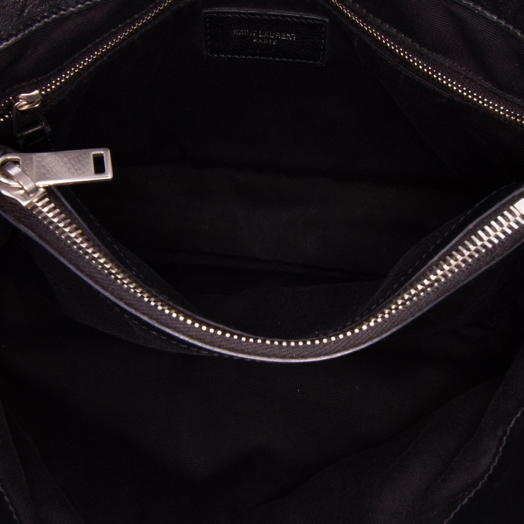 Saint Laurent Medium Matelasse Leather LouLou Shoulder Bag - 4