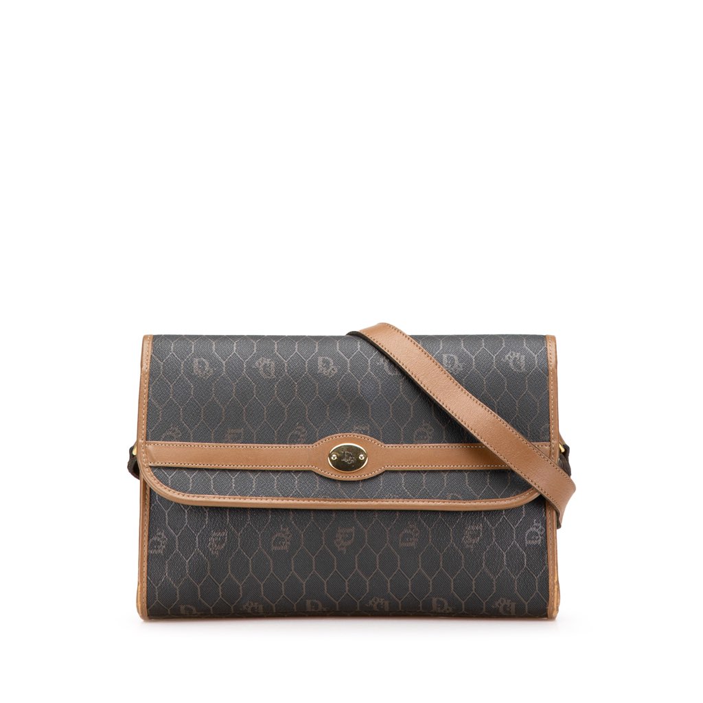 Dior Honeycomb Coated Canvas Crossbody