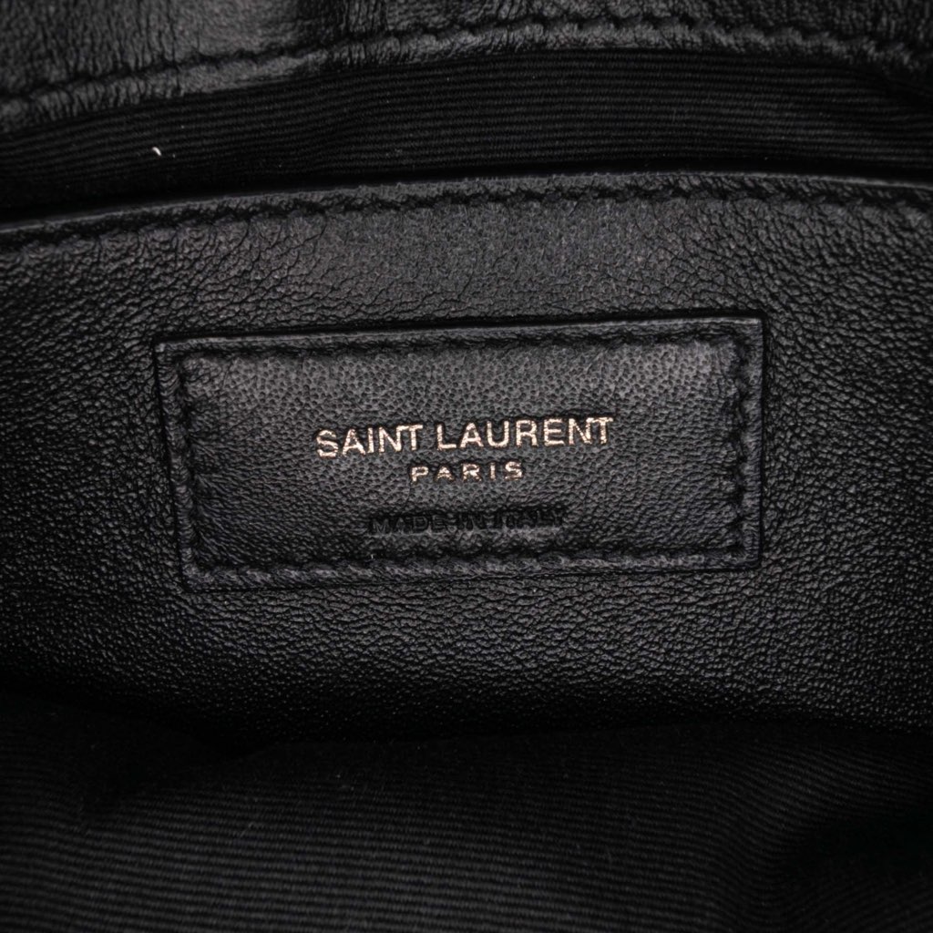 Saint Laurent Small Calfskin Monogram LouLou Shoulder Bag - 5
