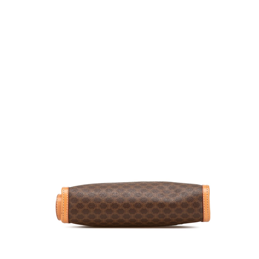 Celine Macadam Coated Canvas Clutch - 3